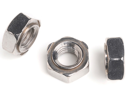 Stainless Steel Hexagon Weld Nuts