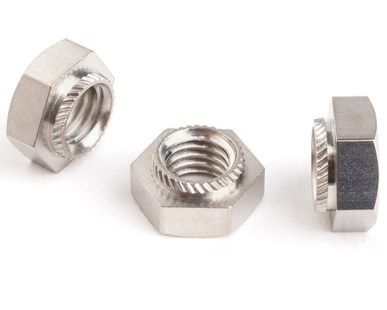 M2 HEXAGON INSERT PRESS NUT A2 ST/ST