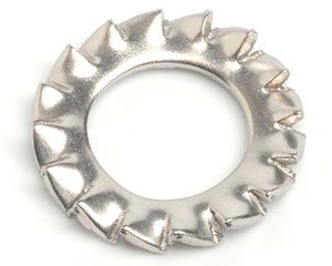 M6 EXTERNAL TOOTH WASHER DIN 6798 A4 ST/ST