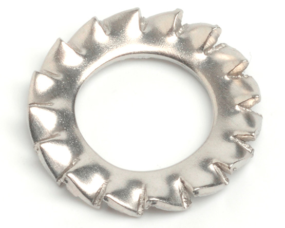 M6 EXTERNAL TOOTH WASHER DIN 6798 A4 ST/ST