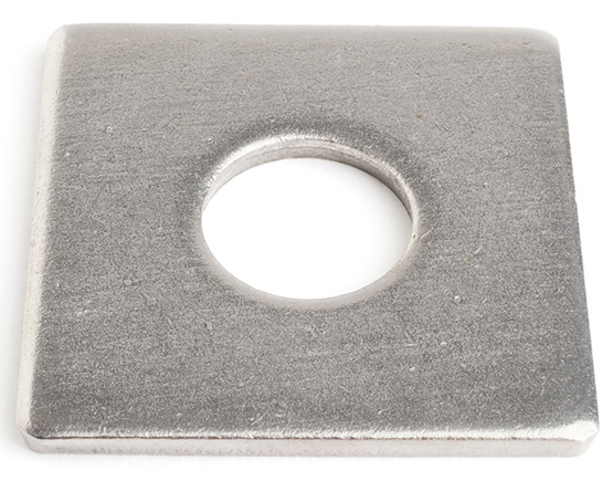 M24 SQUARE WOOD CONSTRUCTION WASHER DIN 436 A2 ST/ST