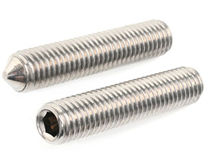 3/8-16 X 3/8 SOCKET SET SCREW CONE POINT ANSI B18.3 A4 ST/ST