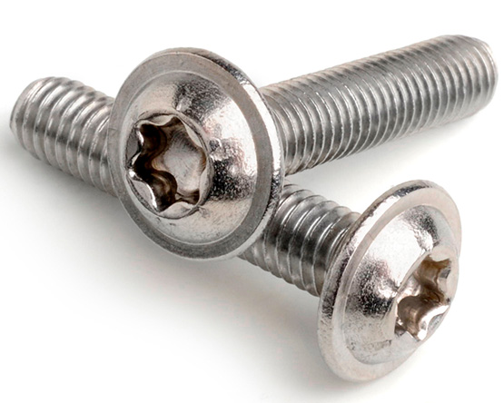 M2 X 20 FLANGED TX6 BUTTON ISO  7380-2 A4 ST/ST