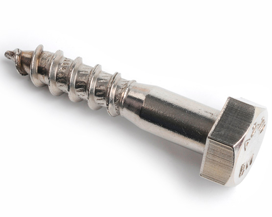 1/2 X 16 HEX COACH SCREW ANSI B18.2.1 A2 ST/ST