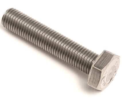 Stainless Steel Fine Thread Hexagon Set Screws DIN 961