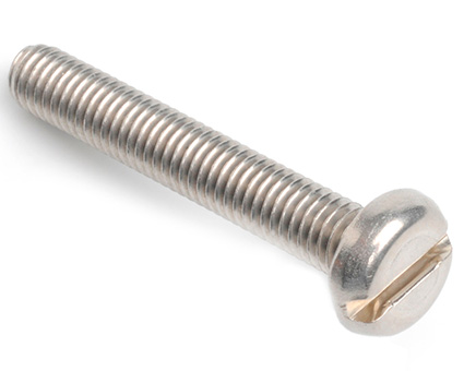 Stainless Steel Slot Pan Machine Screws