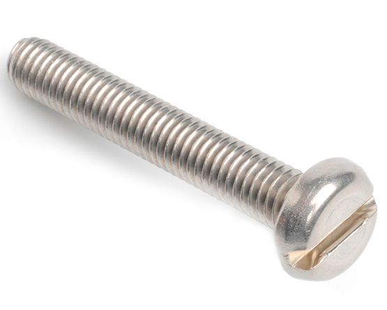 M5 X 60 SLOT PAN MACHINE SCREW DIN 85 A4 ST/ST