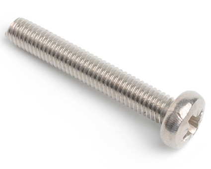 Stainless Steel Pozi Pan Machine Screws