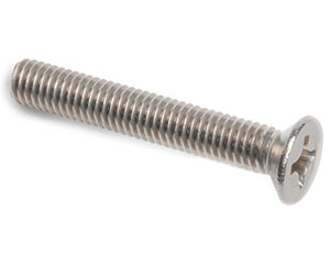 2-56 X 5/16 PHILLIPS CSK HEAD SCREW ANSI B18.6.3 A2 ST/ST