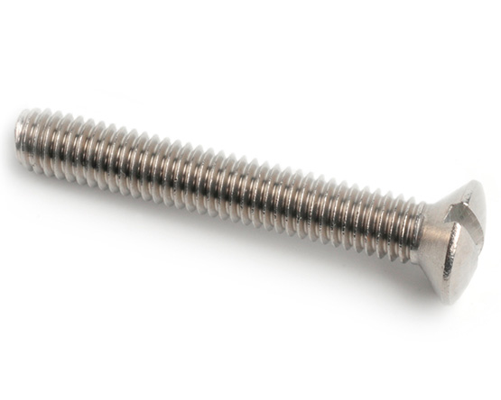 6-32 X 5/16 SLOT RAISED CSK ANSI B18.6.3 A2 ST/ST