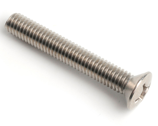 M2 X 3 PHILLIPS RAISED CSK MACHINE SCREW DIN 966 A2 ST/ST