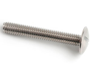 10-32 X 1.1/2 SLOT MUSHROOM HD SCREW ANSI B18.6.3 A2 ST/ST