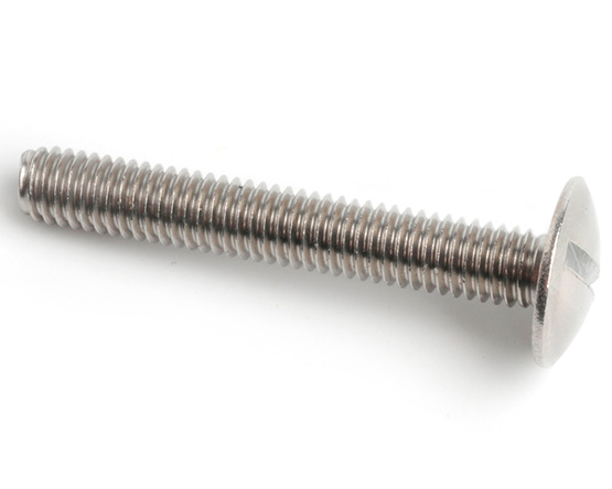 10-32 X 1.1/2 SLOT MUSHROOM HD SCREW ANSI B18.6.3 A2 ST/ST