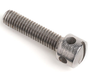 M6 X 10 SLOTTED CAPSTAN SCREW DIN 404 A1 ST/ST