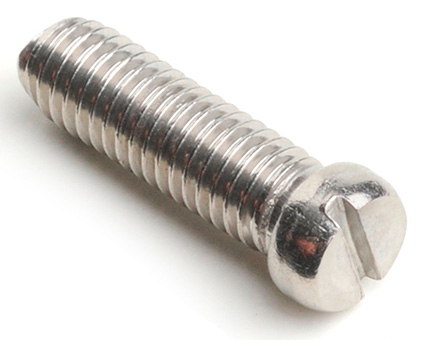 Stainless Steel Reduced Head Slot Pan Machine Screws