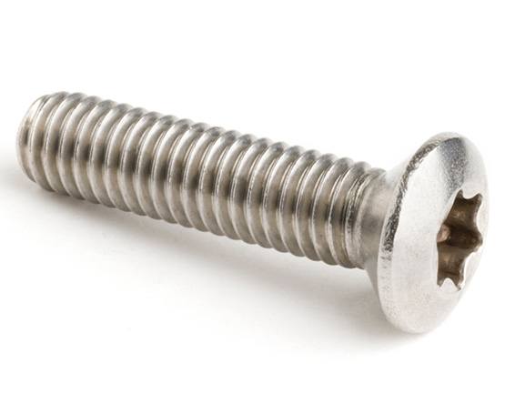 M4 X 80 TX20 RAISED CSK MACHINE SCREW DIN 966 A4 ST/ST