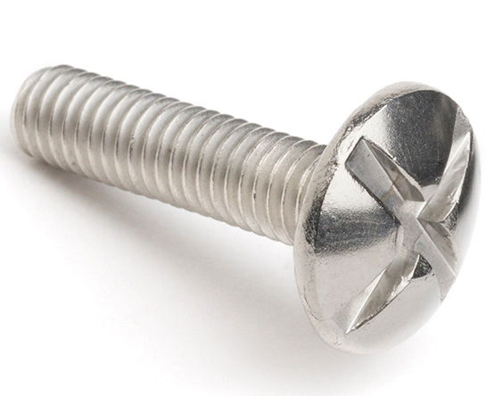 M5 X 16 CROSS-SLOT MUSHROOM HD SCREW (NF E 25-129) A4 ST/ST