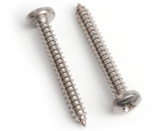 3.5 X 6.5 POZI PAN TAPPING SCREW DIN 7981C Z A2 ST/ST