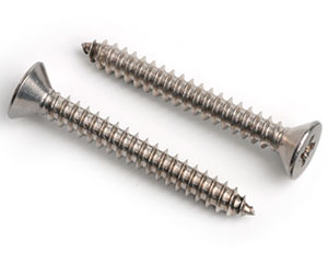 4.2 X 60 POZI CSK TAPPING SCREW DIN 7982C Z A2 ST/ST