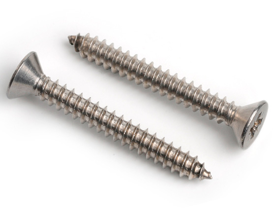 4.2 X 60 POZI CSK TAPPING SCREW DIN 7982C Z A2 ST/ST