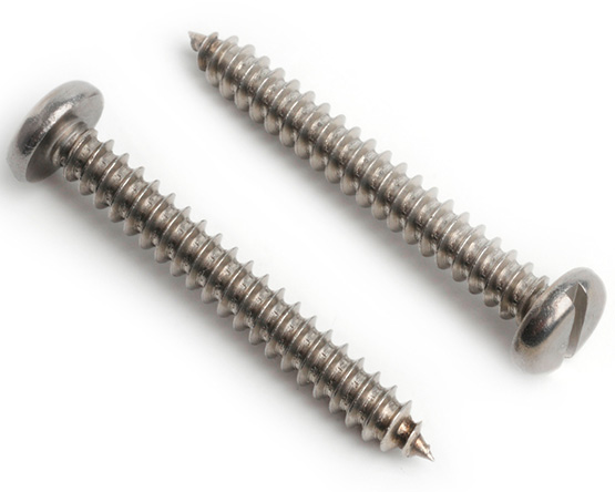 3.9 X 6.5 SLOT PAN TAPPING SCREW DIN 7971C A2 ST/ST