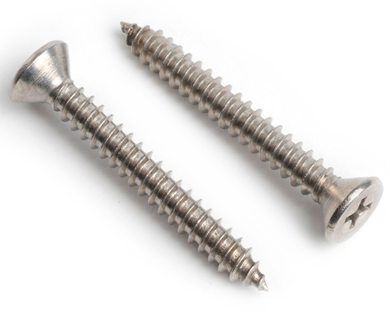 4.8 X 50 PHIL CSK TAPPING SCREW DIN 7982C H A4 ST/ST