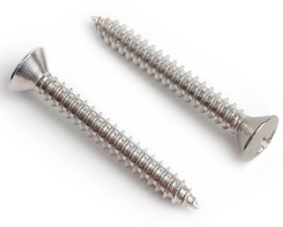 4.2 X 25 PHIL RAISED CSK TAP SCREW DIN 7983C H A4 ST/ST
