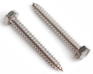 3.5 X 38 HEXAGON HEAD TAPPING SCREW DIN 7976C A2 ST/ST