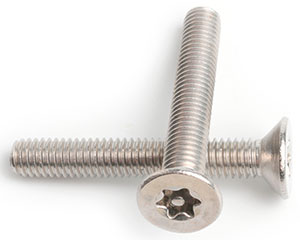 8-32 X 1 PIN TX15 CSK HEAD SCREW A2 ST/ST