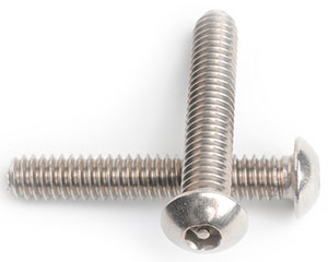 10-32 X 1.1/4 PIN HEX BUTTON HD SCREW A2 ST/ST