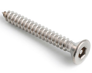 6.3 X 50 PIN HEX CSK TAPPING SCREW A2 ST/ST