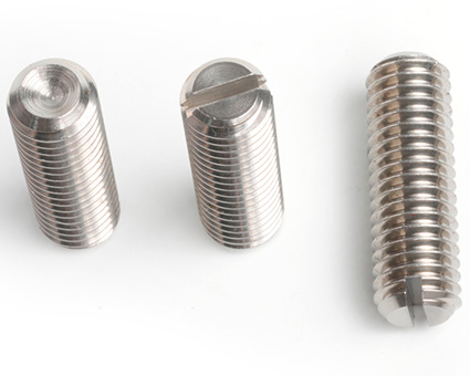 Stainless Steel Slotted Set Screws Cup Point