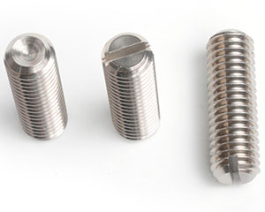 M8 X 12 SLOTTED SET SCREW CUP POINT DIN 438 A2 ST/ST
