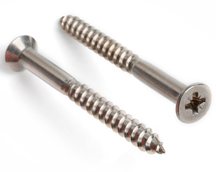 Stainless Steel Pozi Countersunk Woodscrews