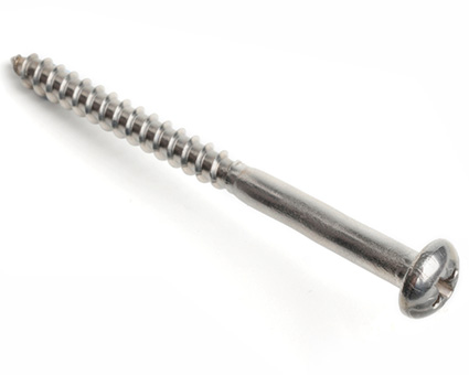 Stainless Steel Pozi Round Woodscrews