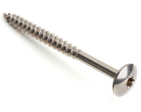 5.5 X 70 TRESPO TX20 MUSHROOM HEAD WOODSCREW A4 ST/ST