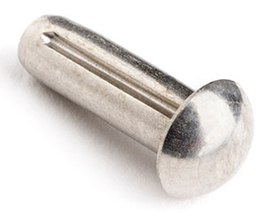 2.5 X 3 GROOVE PIN WITH ROUND HEAD (GP6) DIN 1476 A1 ST/ST