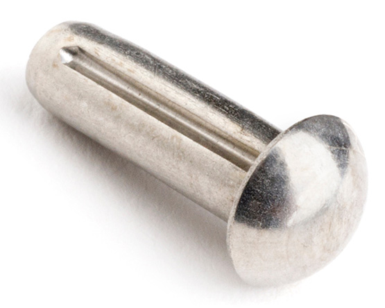 2.5 X 3 GROOVE PIN WITH ROUND HEAD (GP6) DIN 1476 A1 ST/ST