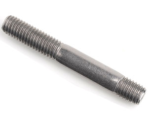 M8 X 100 DOUBLE END STUD, END = 1.25xd, DIN 939 A4 ST/ST