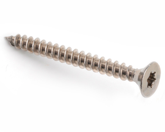 4.5 X 20/20 TX20 CSK CHIPBOARD SCREW A2 ST/ST