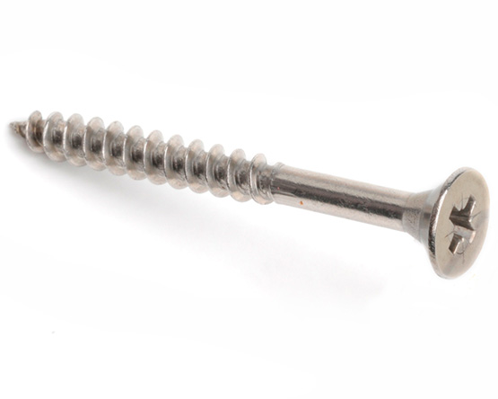 6.0 X 110 POZI CSK CHIPBOARD SCREW A4 ST/ST