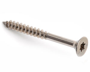 4.0 X 55 TX20 CSK CHIPBOARD SCREW A2 ST/ST