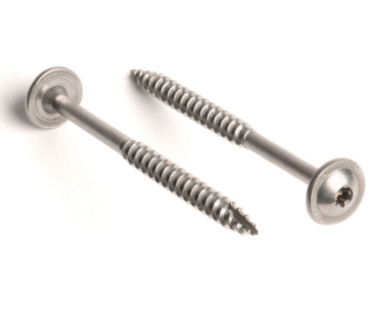 6.0 X 80 TX25 FLANGE BUTTON TIMBER SCREW (CUTTING TIP) A4