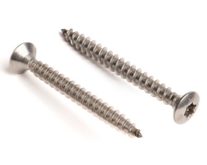 Stainless Steel TX Raised Csk Chipboard Screws Full Thread