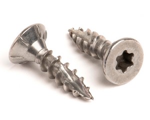 8.0 X 50/50 TX40 CSK CUTTING TIP CHIPBOARD SCREW A4 ST/ST