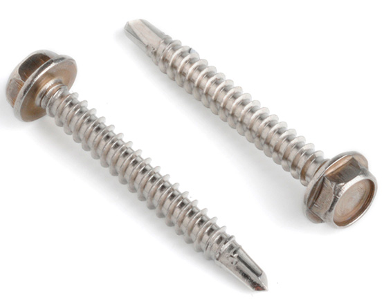 3.9 X 25 HEXAGON WASHER SELF DRILL SCREW DIN 7504K A4 ST/ST