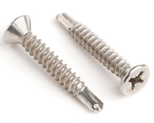 3.5 X 22 POZI COUNTERSUNK SELF DRILL SCREW DIN 7504P A4 ST/ST