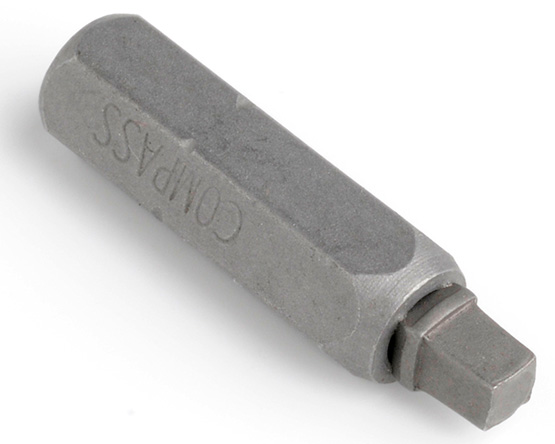 NO.2 SQUARE DRIVE BIT 50MM