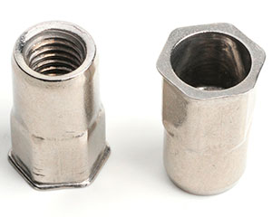 M4 X 12 REDUCED CSK HALF HEX INSERT NUT (Grip=0.5-2.5) A4
