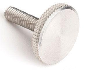 M3 X 20 KNURLED THUMB SCREW THIN TYPE DIN 653 A1 ST/ST